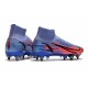 Kopacky Nike Mercurial Vapor XIV Elite SG PRO Anti Clog High Deep Modrý Pánské