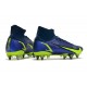 Kopacky Nike Mercurial Vapor XIV Elite SG PRO Anti Clog High Deep Modrý Žlutý Pánské