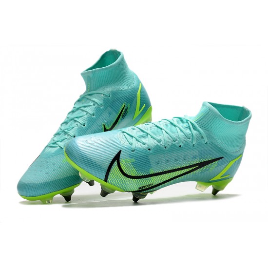 Kopacky Nike Mercurial Vapor XIV Elite SG PRO Anti Clog High Turqoise Pánské