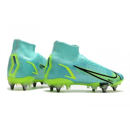 Kopacky Nike Mercurial Vapor XIV Elite SG PRO Anti Clog High Turqoise Pánské