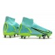 Kopacky Nike Mercurial Vapor XIV Elite SG PRO Anti Clog High Turqoise Pánské