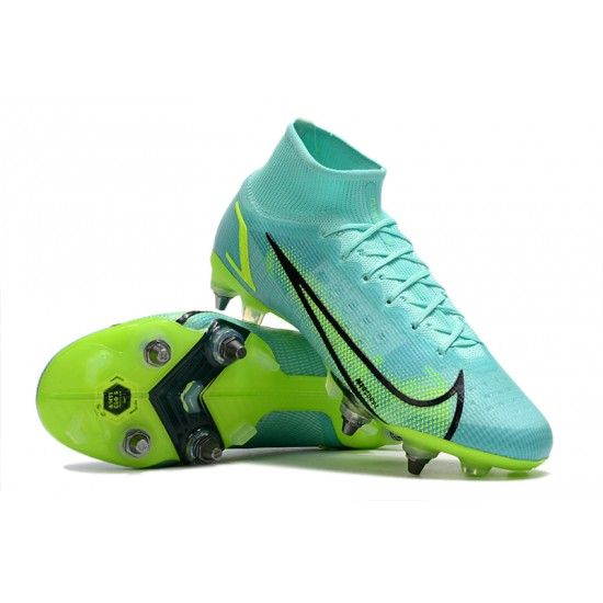 Kopacky Nike Mercurial Vapor XIV Elite SG PRO Anti Clog High Turqoise Pánské