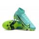 Kopacky Nike Mercurial Vapor XIV Elite SG PRO Anti Clog High Turqoise Pánské