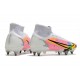 Kopacky Nike Mercurial Vapor XIV Elite SG PRO Anti Clog High Bílý Růžový Pánské