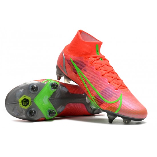 Kopacky Nike Mercurial Vapor XIV Elite SG PRO Anti Clog Low Červené Pánské