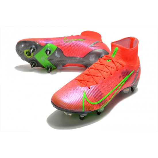 Kopacky Nike Mercurial Vapor XIV Elite SG PRO Anti Clog Low Červené Pánské