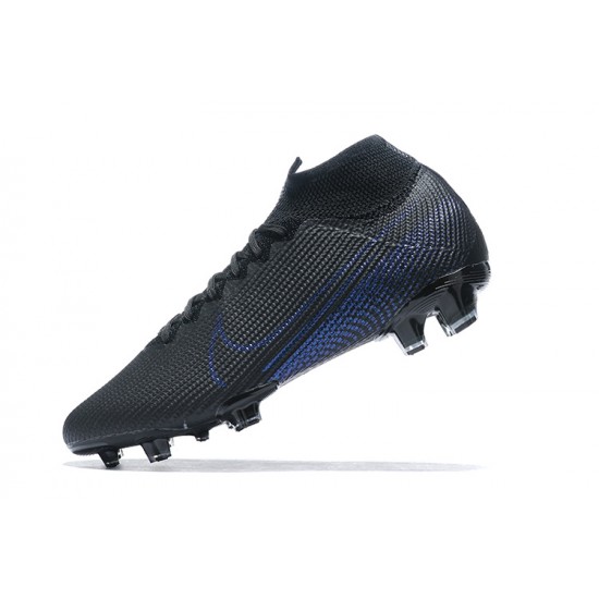 Kopacky Nike Superfly 7 Elite SE FG Černá Modrý High Pánské