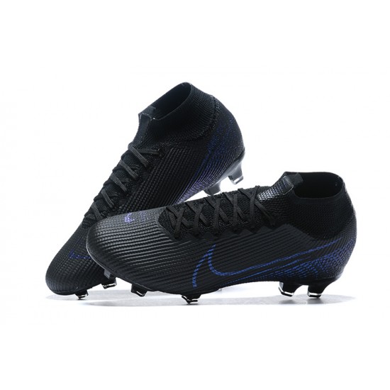 Kopacky Nike Superfly 7 Elite SE FG Černá Modrý High Pánské