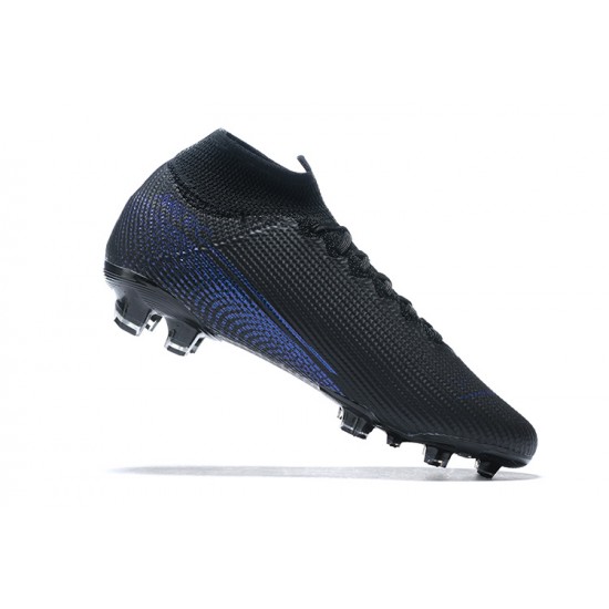 Kopacky Nike Superfly 7 Elite SE FG Černá Modrý High Pánské