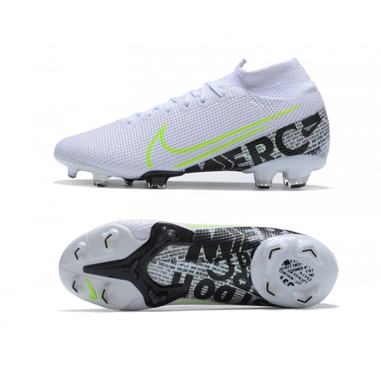 Kopacky Nike Superfly 7 Elite SE FG Černá Žlutý Bílý High Pánské