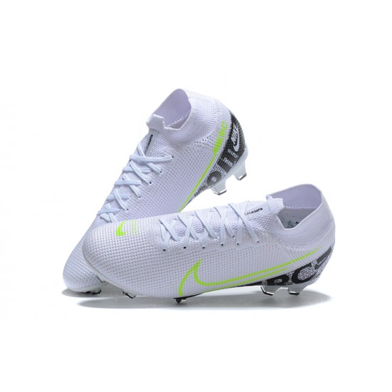 Kopacky Nike Superfly 7 Elite SE FG Černá Žlutý Bílý High Pánské