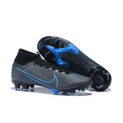 Kopacky Nike Superfly 7 Elite SE FG Mixtz Černá Modrý High Pánské 