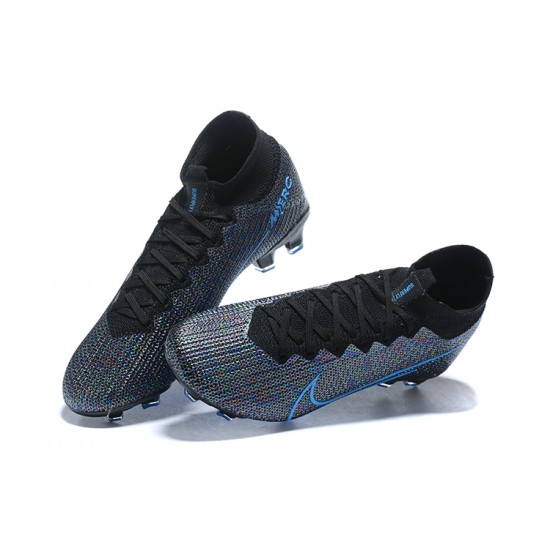 Kopacky Nike Superfly 7 Elite SE FG Mixtz Černá Modrý High Pánské