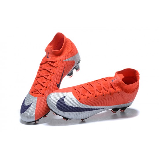 Kopacky Nike Superfly 7 Elite SE FG Oranžovýý Černá Šedá High Pánské