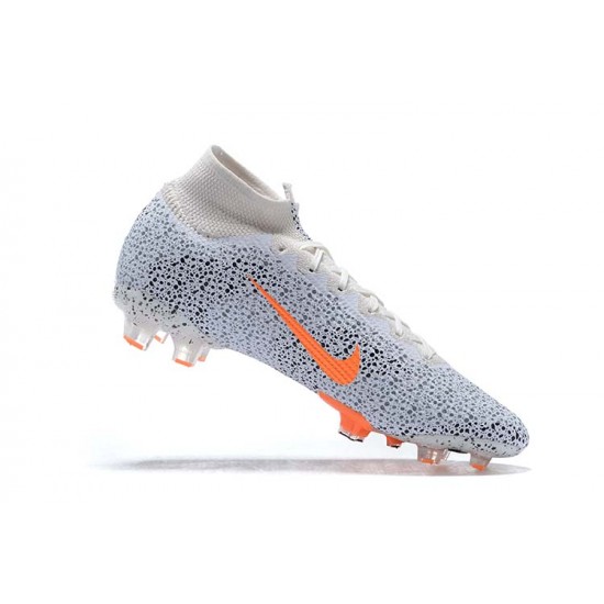 Kopacky Nike Superfly 7 Elite SE FG Oranžovýý Černá Bílý High Pánské