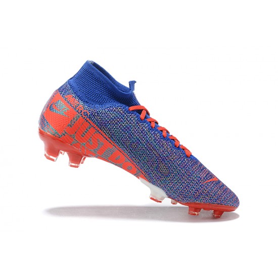 Kopacky Nike Superfly 7 Elite SE FG Oranžovýý LightModrý High Pánské