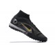 Kopacky Nike Superfly 8 Academy TF Černá Zlato Šedá High Pánské