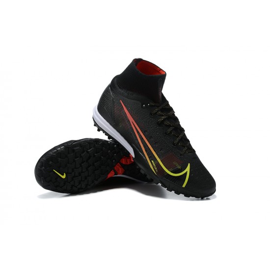 Kopacky Nike Superfly 8 Academy TF Černá Bílý Červené High Pánské