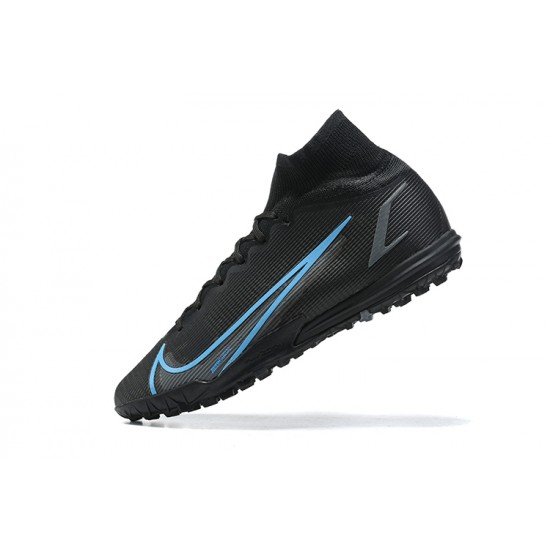 Kopacky Nike Superfly 8 Academy TF Modrý Černá High Pánské