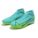 Kopacky Nike Superfly 8 Academy TF High Turqoise Zelená Pánské