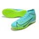 Kopacky Nike Superfly 8 Academy TF High Turqoise Zelená Pánské