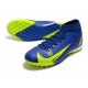 Kopacky Nike Superfly 8 Academy TF Low Dark Modrý Žlutý Pánské