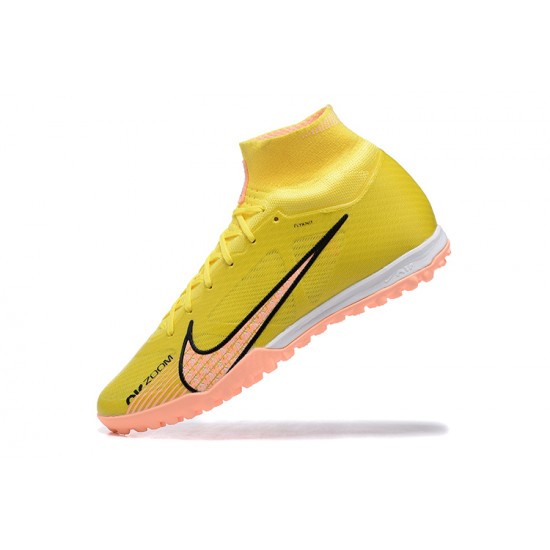 Kopacky Nike Superfly 8 Academy TF Žlutý Růžový LightZelená Pánské High