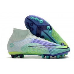 Kopacky Nike Superfly 8 Elite AG High Light Zelená Turqoise Pánské Dámské