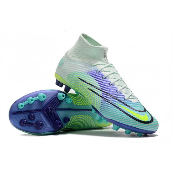 Kopacky Nike Superfly 8 Elite AG High Light Zelená Turqoise Pánské Dámské