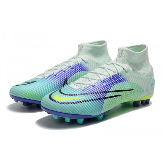 Kopacky Nike Superfly 8 Elite AG High Light Zelená Turqoise Pánské Dámské