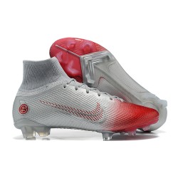 Kopacky Nike Superfly 8 Elite FG Šedá Zlato Červené High Pánské 