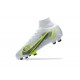 Kopacky Nike Superfly 8 Elite FG Šedá Zelená Černá High Pánské Kopacky Nike Superfly 8 Elite FG Šedá Zelená Černá High Pánské
