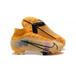 Kopacky Nike Superfly 8 Elite FG LightOranžovýý Šedá LightNachový High Pánské 