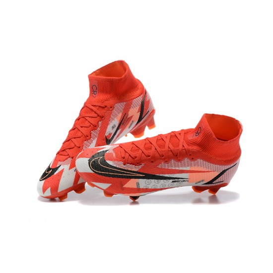 Kopacky Nike Superfly 8 Elite FG Červené Černá High Pánské