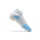 Kopacky Nike Superfly 8 Elite FG Bílý Modrý High Pánské