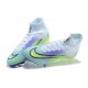 Kopacky Nike Superfly 8 Elite FG Bílý Nachový Zelená High Pánské