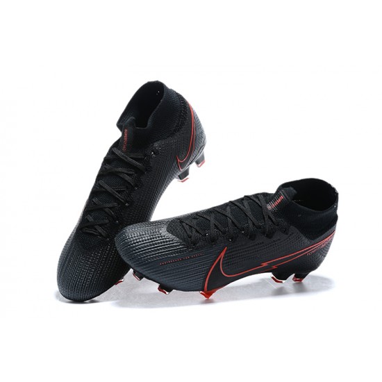 Kopacky Nike Superfly VII 7 Elite SE FG Černá Červené High Pánské