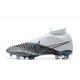 Kopacky Nike Superfly VII 7 Elite SE FG Bílý Zlato Modrý High Pánské