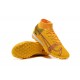 Kopacky Nike Vapor 14 Academy TF High Oranžovýý Pánské