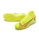 Kopacky Nike Vapor 14 Academy TF High Oranžovýý Žlutý Pánské