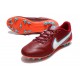 Kopacky Nike Legend 9 Academy AG Low Červené Modrý Pánské