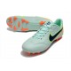 Kopacky Nike Legend 9 Academy AG Low Turqoise Oranžovýý Pánské