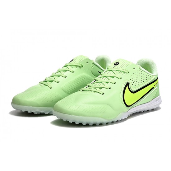 Kopacky Nike React Tiempo Legend 9 Pro TF Low Zelená Bílý Pánské