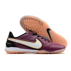 Kopacky Nike React Tiempo Legend 9 Pro TF Low Nachový Růžový Pánské 