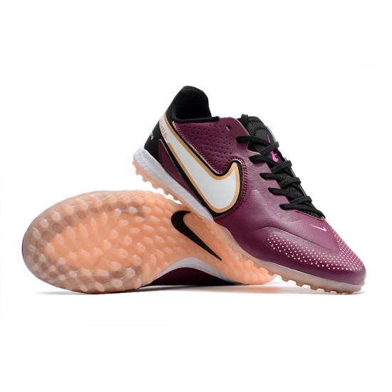 Kopacky Nike React Tiempo Legend 9 Pro TF Low Nachový Růžový Pánské