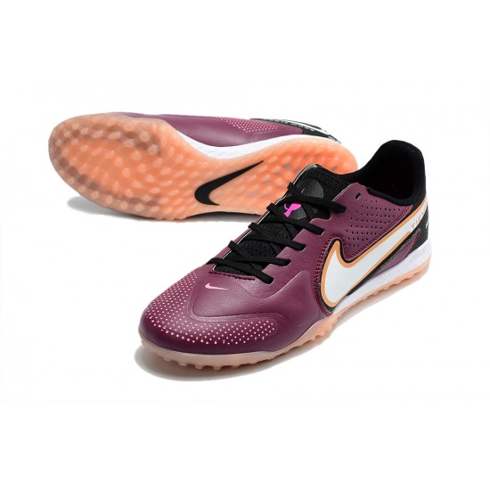 Kopacky Nike React Tiempo Legend 9 Pro TF Low Nachový Růžový Pánské