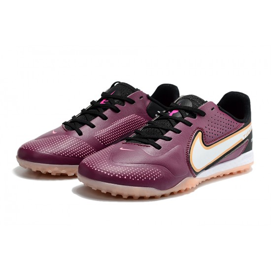 Kopacky Nike React Tiempo Legend 9 Pro TF Low Nachový Růžový Pánské