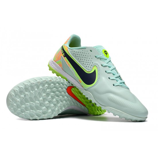 Kopacky Nike React Tiempo Legend 9 Pro TF Low Turqoise Zelená Pánské