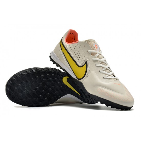 Kopacky Nike React Tiempo Legend 9 Pro TF Low Bílý Černá Pánské