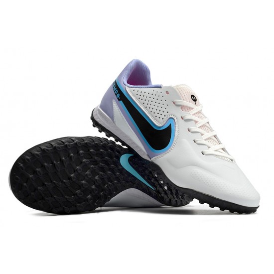 Kopacky Nike React Tiempo Legend 9 Pro TF Low Bílý Nachový Černá Pánské